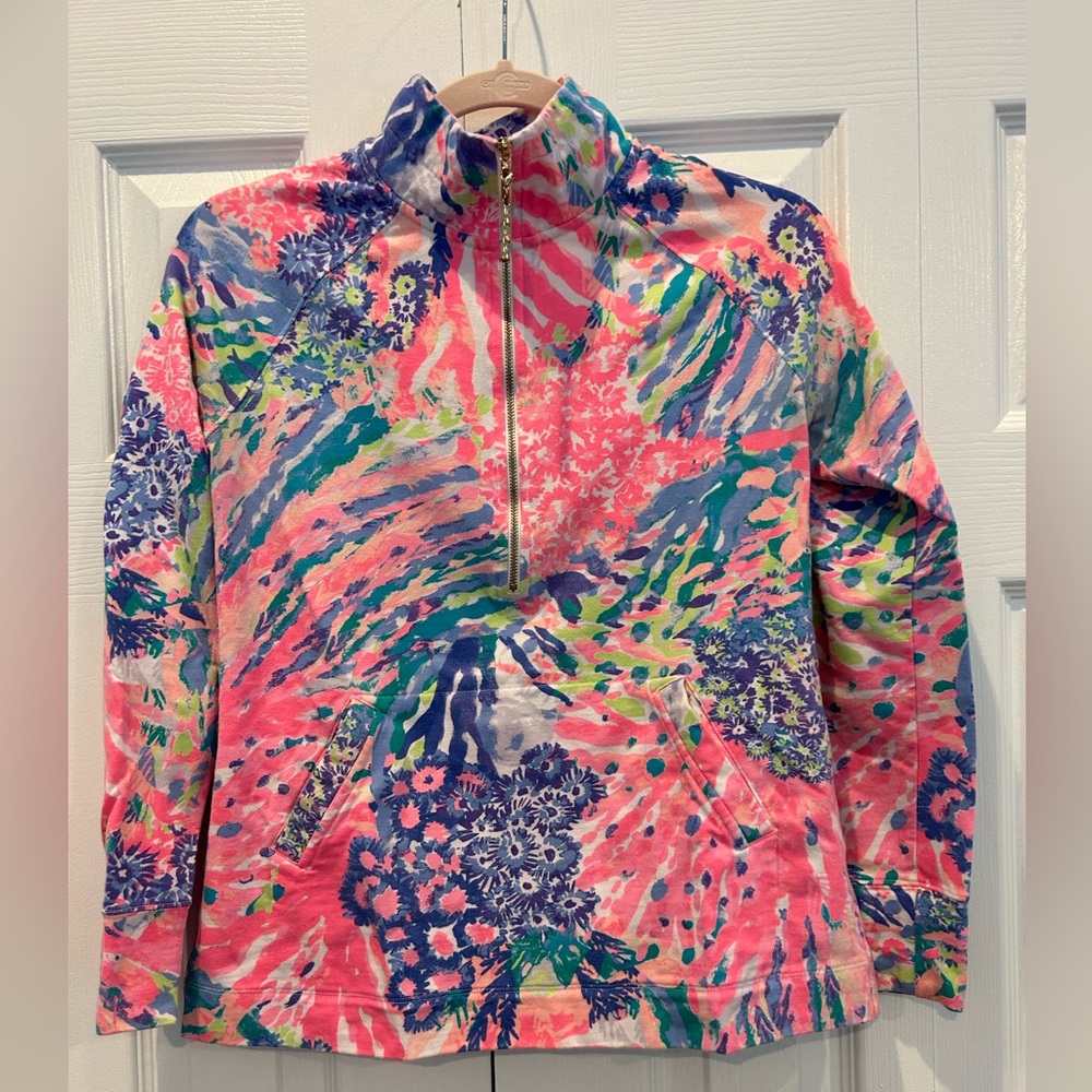 Lilly Pulitzer Quarter Zip Pullover